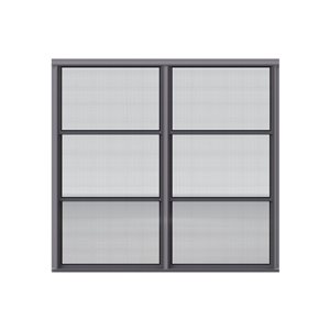 Tendal Betterview 3-Season Aluminum Frame Veranda Double Column Screen Window 84 x 60-in H - White