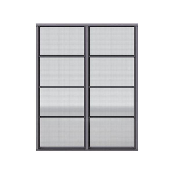 Tendal Betterview 3-Season Aluminum Frame Veranda Double Column Screen Window 84 x 84-in H - White