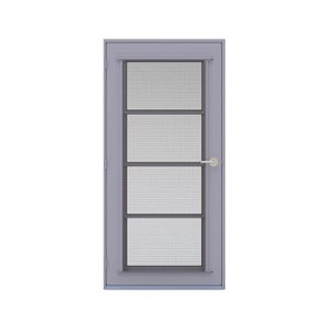 Tendal 3-Season Veranda Aluminum Frame 36 x 84-in Left Hinge Outside White Screen Door