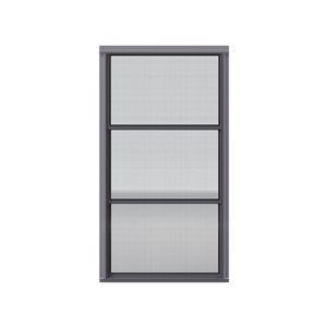 Tendal Betterview 3-Season Aluminum Frame Veranda Single Column Screen Window 36 x 60-in H - Black