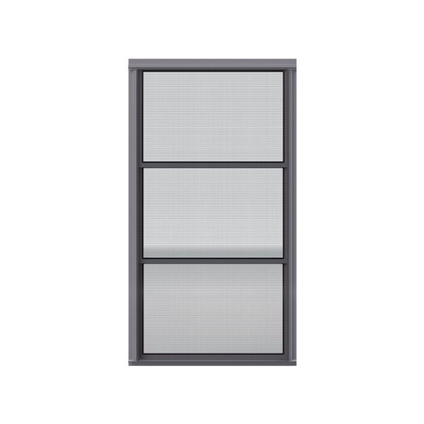 Fenêtre-moustiquaire à rang simple Betterview de Tendal 3 saisons en aluminium 36 x 60 po H., blanche