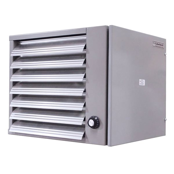 Caloritech 600 V 3Ø 15 kW Heavy Duty Forced Air Unit Heater controlled with Thermostat