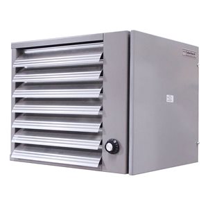 Caloritech 600 V 3Ø 15 kW Heavy Duty Forced Air Unit Heater controlled with Thermostat