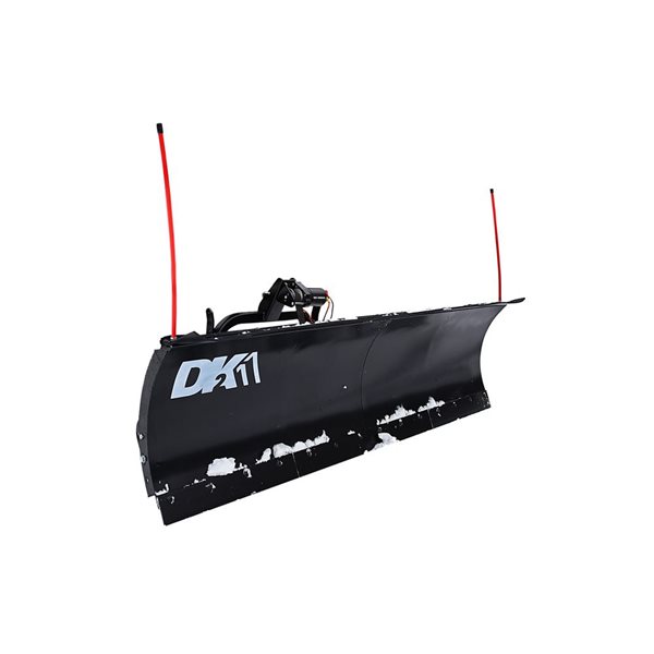 Ensemble de chasse-neige personnel DK2 Storm II 84 x 22 po à montage personnalisé