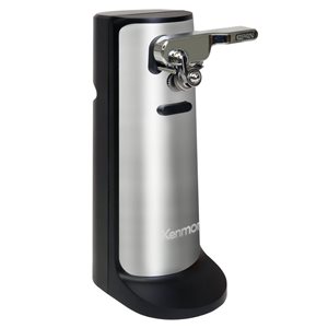 Kenmore 3-In-1 Electric Can Opener with Knife Sharpener and Bottle Opener