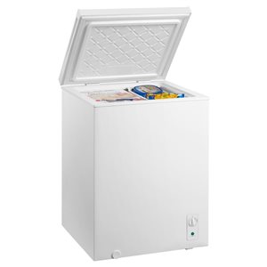 Congélateur/réfrigérateur coffre hybride Kenmore 5 pi³ prêt pour le garage, blanc