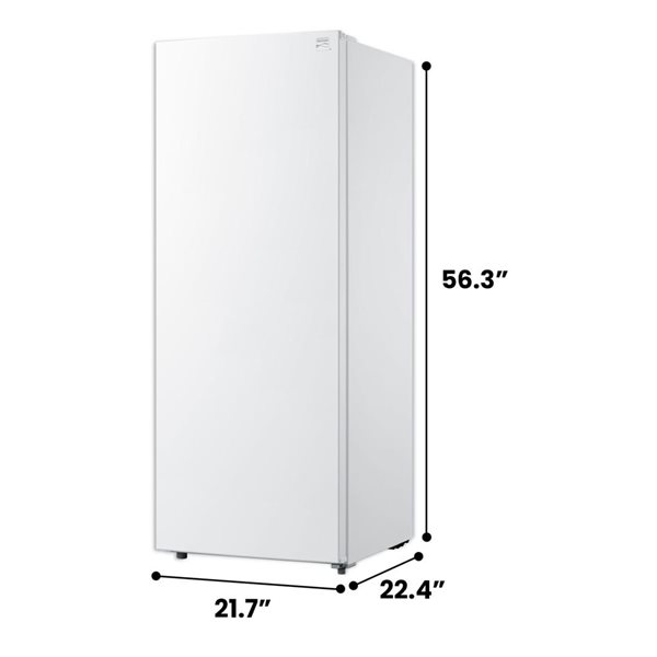 Kenmore 7 ft³ Garage Ready Convertible Upright Freezer/Refrigerator - White