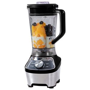 Kenmore 64 oz 1200 W Stand Blender with Smoothie and Ice Crush Modes - Black