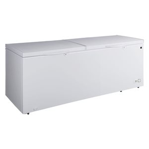 Congélateur/réfrigérateur coffre hybride Kenmore 21 pi³ prêt pour le garage, blanc