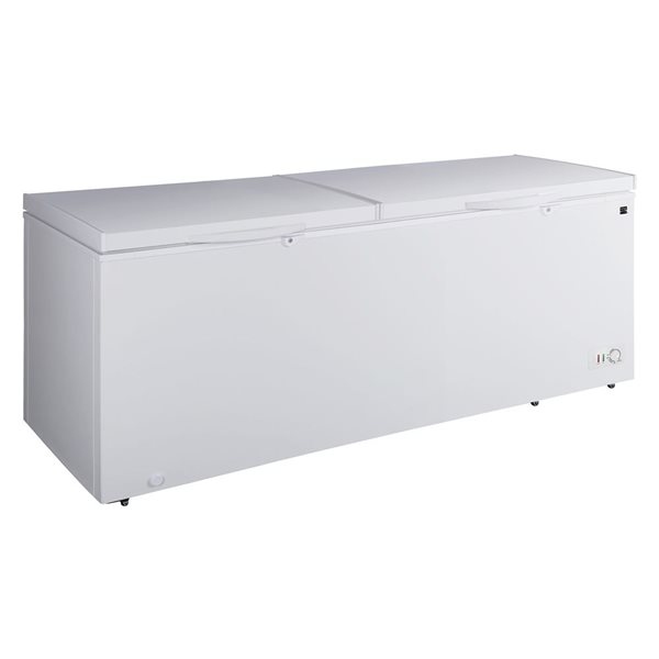 Kenmore 21-ft³ Garage Ready Convertible Chest Freezer/Refrigerator - White