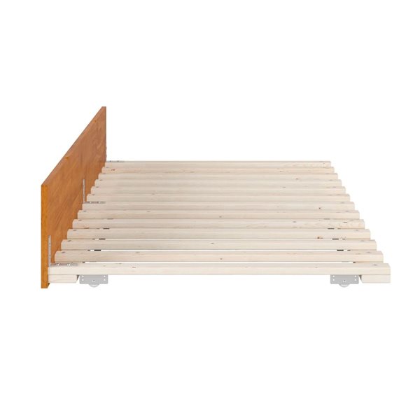 AFI Urban Light Toffee Solid Wood Twin-Size Trundle Bed