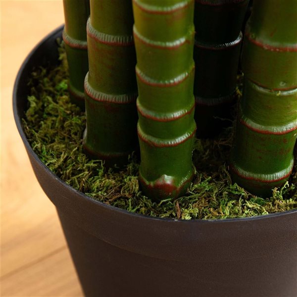 Nearly Natural 9-ft H Green Artificial Areca Palm Tree