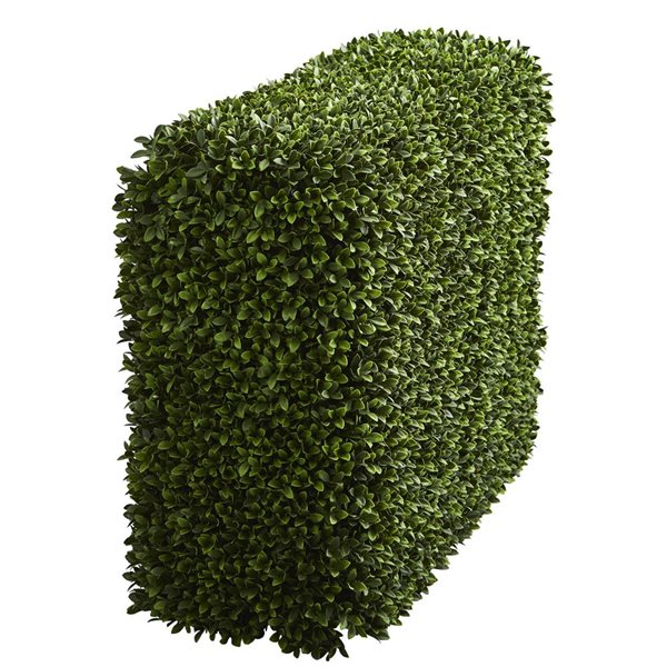 Nearly Natural 41-in H Green Artificial Boxwood Hedge