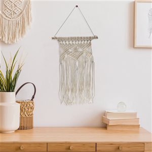 Décoration murale Lucy par IH Casa Decor en macramé