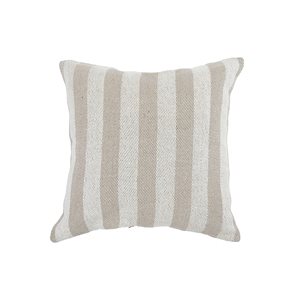 IH Casa Decor Cotton Linen Yarn Dyed Chevron Weave Cushion 22 X 22 - Set of 2