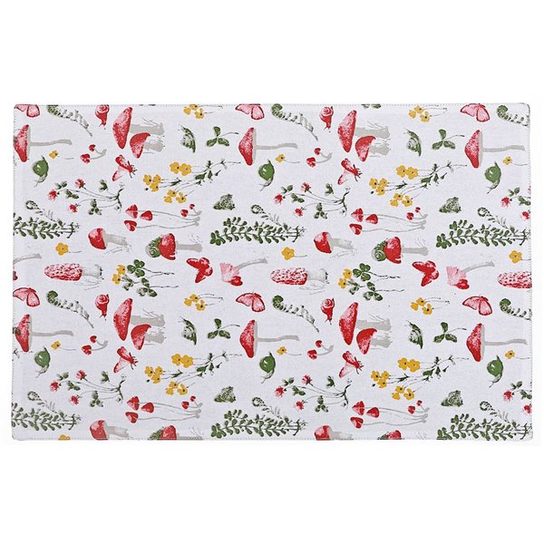 iH casadécor Cotton Placemat Mushroom 12 X 18 - Set of 12