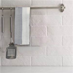 Lot de 3 linges à vaisselle IH Casa Decor à imprimé bloc