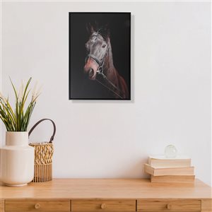 Toile encadrée IH Casa Decor Cheval
