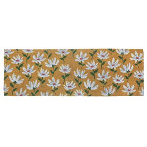 iH casadécor Coir Door Mat Shasta Daisy 16 X 48