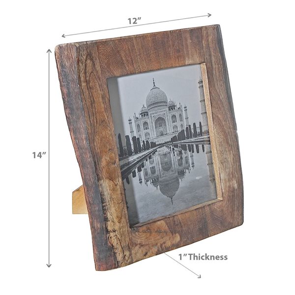 iH casadécor 8X10 Mango Wood Photo Frames