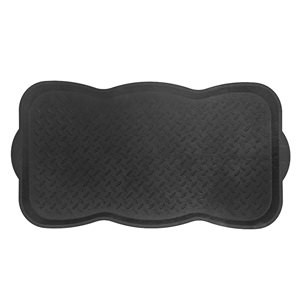 iH casadécor Scalloped Edge Boot Tray 15 X 30