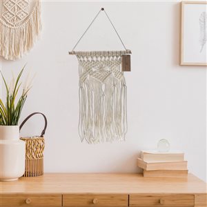 Décoration murale Madison par IH Casa Decor en macramé