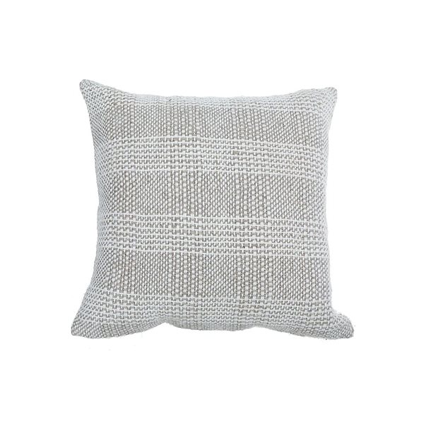 IH CASADECOR Chuncky Plaid Cotton Linen Cushion 22 X 22 Set of 2 RONA