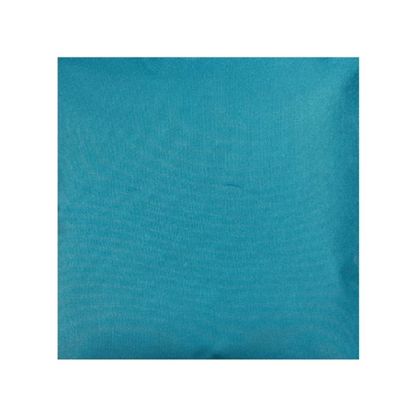 iH casadécor Boston Outdoor Cabana Stripe Tufted Chair Pad Teal 16 X 16 - Set of 2