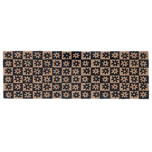 iH casadécor Coir Door Mat Garden Moroccan Pattern 16 X 48