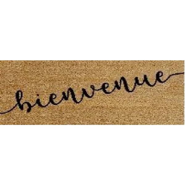 iH casadécor Coir Door Mat Bienvenue 10 X 30