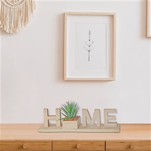 Décoration d'intérieur en MDF IH Casa Decor avec plantes artificielles