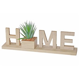 iH casadécor MDF Home Decoration With Faux Plants