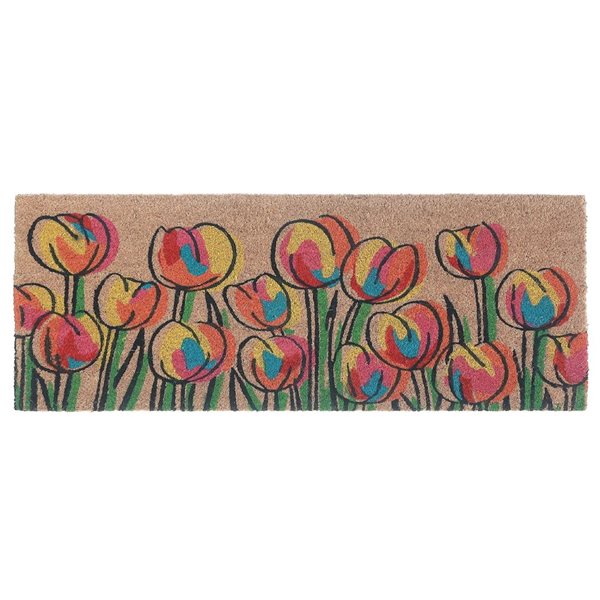 iH casadécor Coir Door Mat Tulip 10 X 30