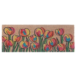 iH casadécor Coir Door Mat Tulip 10 X 30