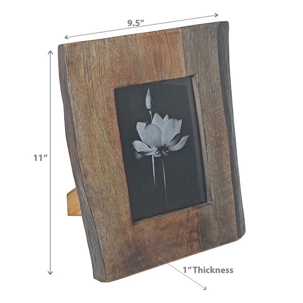 iH casadécor 5X7 Mango Wood Photo Frames