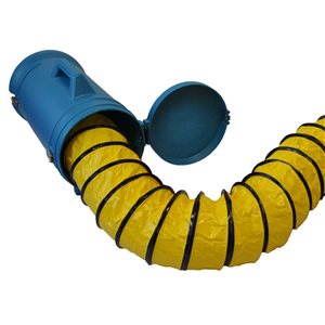 XPOWER 8DHC25 25-ft Ducting Hose with Carrier