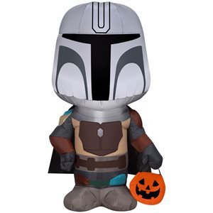 Gemmy 49-in H LED Lighted The Mandalorian Halloween Inflatable