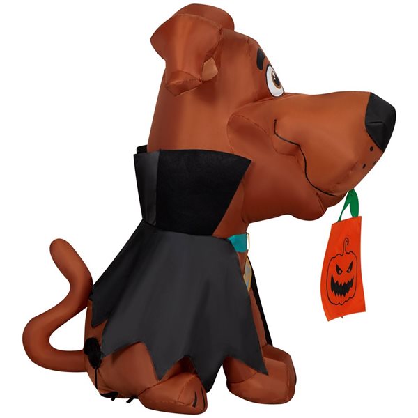 Gemmy 42-in H LED Lighted SCOOB in Vampire Costume Halloween Inflatable