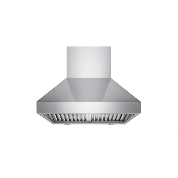 VICTORY 36-in 1200 CFM Wall Mount Range Hood in Stainless Steel