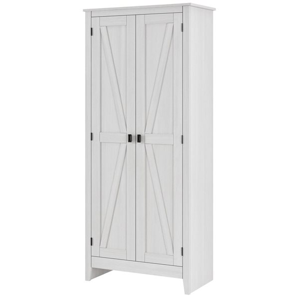 Systembuild Evolution Farmington 32-in W Ivory Pine Particleboard/MDF Freestanding Utility Storage Cabinet