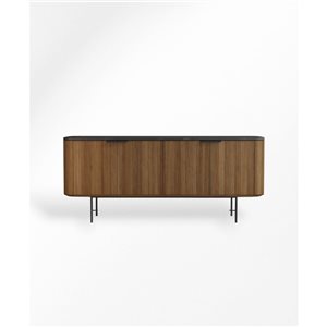 Urban Woodcraft Osaka 79-in Concrete Finish Surface Dining Buffet