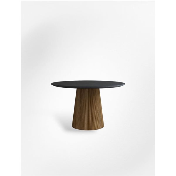 Urban Woodcraft Osaka 51- in Round Teak Dining Table