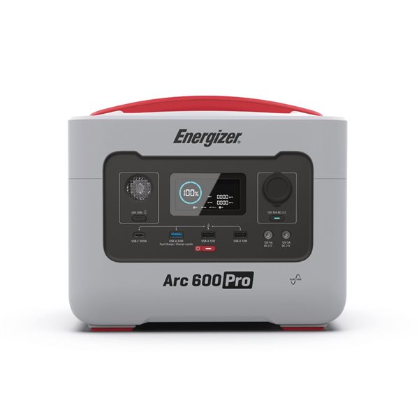 Energizer Arc 600 Pro Power Station with LFP Battery and Fast Charging