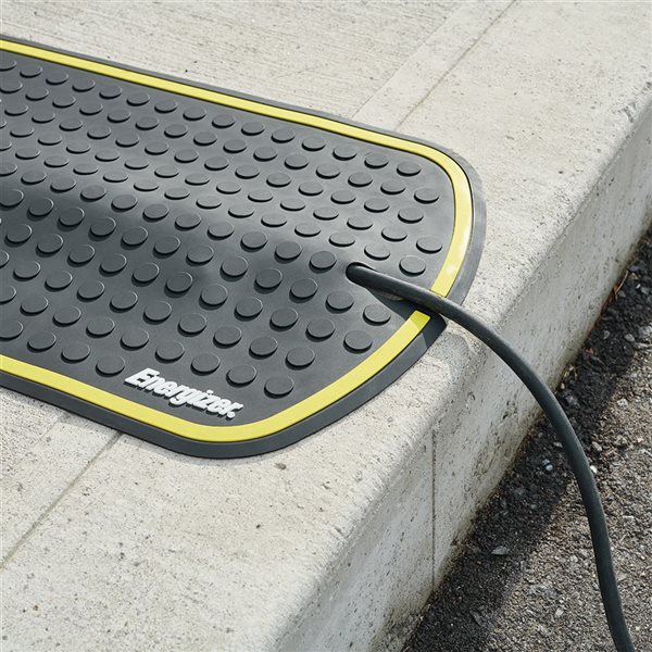 Tapis de protection de câble extérieur pour trottoir Energizer pour la recharge de véhicules électriques ou de loisirs