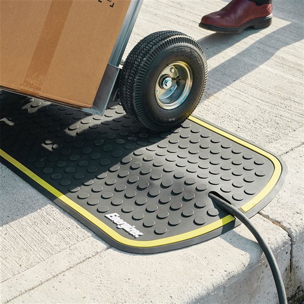 Tapis de protection de câble extérieur pour trottoir Energizer pour la recharge de véhicules électriques ou de loisirs