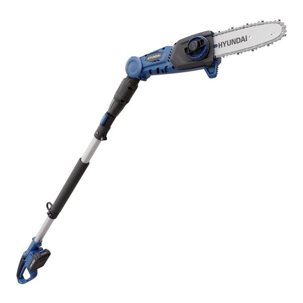 Hyundai 20 V Lithium-Ion Cordless Pole Saw Kit with 2.0 Ah Battery and Charger