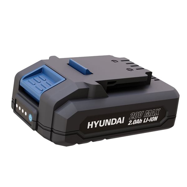 Hyundai 20 V Lithium-Ion Cordless Pole Saw Kit with 2.0 Ah Battery and Charger