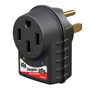 Energizer 50 Amp Plug and Play RV and EV Surge Protector 14-50