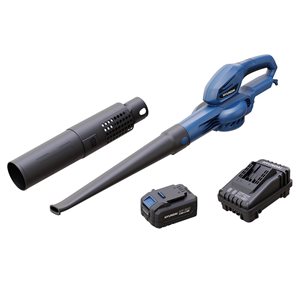 Hyundai 20 V Lithium-Ion Cordless Leaf Blower Kit with 4.0 Ah Battery and Charger