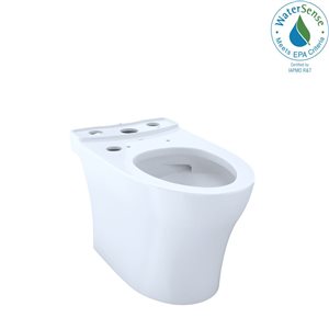 Cuvette de toilette allongée TOTO à hauteur universelle Aquia IV avec CEFIONTECT